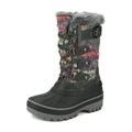 Dream Pairs Ankle Snow Boots Boys Girls Winter Warm Lace Up Waterproof Shoes Kriver-1 Grey/Multi Size 6