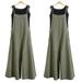 Summer New Style Fashion L~17XL Women Sleeveless Jumpsuit Overalls Bib Harem Cotton Long Plus Size