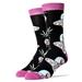 Oooh Yeah Men's Novelty Crew Socks, Funny Socks, Crazy Silly Socks, Cool Fashion Socks (Spaced Out)