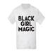 CafePress - Black Girl Magic - Kids Light T-Shirt