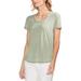 Vince Camuto Womens High-Low T-Shirt