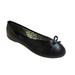 Shoes 18 Womens Ballerina Ballet Flat Shoes Solids & Leopards (7, Black 113)