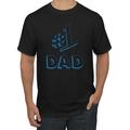 Wild Bobby, #1 Dad Best, Gift Number One Husband Dad Gift, Father's Day, Men Graphic Tees, Black, 3XL