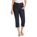 Woman Within Women's Plus Size Petite Capri Stretch Jean