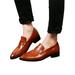 UKAP Dress Formal Shoes for Men, Slip On Wear-Resisting Moccasins Dress Loafers Casual Solid Color Business Office