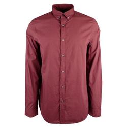 Michael Kors Men's Slim Fit Garment Dyed Long Sleeve Shirt