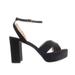 J.Crew Cross Strap Platform Sandal Black