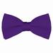 Men's Bow Tie Solid Color Wedding Ties Adjustable Pre-Tied Formal Tuxedo Bowties