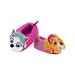 PAW Patrol Character Plush Slipper - Everest & Skye - Fuchsia - Sizes 5-12 Toddler Girl