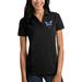 Charlotte Hornets Antigua Women's Tribute Polo - Black