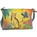 Women's ANNA by Anuschka Hand Painted Shoulder Bag 8043 12" x 3" x 8.5"