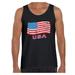 Awkward Styles Distressed Flag USA Men Tank Top Made in the USA 4th of July Shirt for Men USA Pride USA Men Tank Stripes and Stars 4th of July Top for Men United States of America