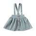 Kids Baby Girls Clothes Strap Skirts Casual Suspender Skirt Party Tutu Dress US