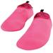 Hudson Baby Infant Girl Water Shoes for Sports, Yoga, Beach and Outdoors, Kids and Adult Solid Hot Pink, 34-35/2 Little Kids