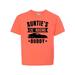 Inktastic Aunties Lil Racing Buddy Child Short Sleeve T-Shirt Unisex Retro Heather Coral XS