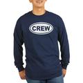 CafePress - Crew - Long Sleeve Dark T-Shirt