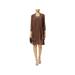 R & M Richards Womens Petites 2PC Shimmer Dress With Cardigan