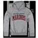 Rapid Dominance S46-MAR-HGR-01 Pullover Hoodies, Marines, Heather Grey, Small