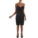 Guess Womens Lace Velvet Trim Party Dress