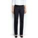 Lands' End Straight Fit Plain Boot Cut Chino Pants True Navy 12X33 NEW 450655