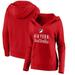 New York Red Bulls Fanatics Branded Women's Shielded Logo Pullover Hoodie - Red