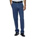 Haggar Men's Work To Weekend Plain Front Denim Pants - Big Sizes, Light Stonewash, 46X30