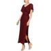 Women's Dress Petite Sequin Lace Gown 10P