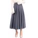 Sunisery Women Long Mesh Skirt Casual Skirts Waist Skirt High Waist Tutu Skirt