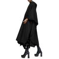 ZANZEA Women Winter Full Sleeve Hoodies Casual Loose Cape Long Coats Party Outwear