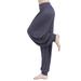 High Waist Harem Yoga Pilates Pants For Women Ovesized Harem Pants Loose Casual Lounge Yoga Workout Pants Plus Size Joggers Kaftan Baggy Trouser Pants