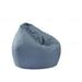 Waterproof Solid Color Bean Bag Cover Only Home Toys Clothes Pillow Storage Bag