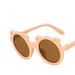 Sunisery Children Sunglasses, Round Frame Sunglasses for Boys and Girls ff