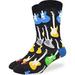 Socks - Good Luck Sock - Men's Crew Socks - Electric Guitars (7-12) 1425