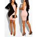 Women Lady Sexy Summer Mini Dress Cocktail Party Evening Bodycon Single Shoulder