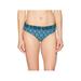 Coastal Blue Women's Swimwear Bikini Bottom, Egyptian Night, M (8-10)