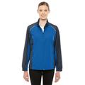 A Product of Ash City - Core 365 Ladies' Stratus Colorblock Lightweight Jacket - TR ROY/ CRBN 438 - S [Saving and Discount on bulk, Code Christo]