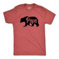 Mens Papa Bear Funny Shirts for Dads Gift Idea Humor Novelty Tees Family T shirt Graphic Tees