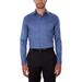 Mens Van Heusen Flex Collar Regular Fit Stretch Dress Shirt Dusty Blue