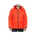 Rokka&Rolla Men's Heavyweight Hooded Puffer Jacket Bubble Coat