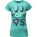 Alice in Wonderland Queen of Hearts Juniors T-Shirt