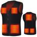 Heated Vest For Man/Women,Electric Heating Vest USB Rechargeable,Washable Heated Jacket For Skiing,Fishing,Hiking (L,No Battery Included)