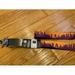 Buckle Down Reversible Web Belt LA Purple Gold City Skyline Bottle Opener Buckle Adjustable