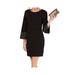 Womens Sheath Dress Petite Beaded Sleeves 6P