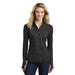 Sport Tek Adult Female Women Heather Long Sleeves Pullover Black Small