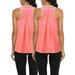 MAWCLOS Women Lady Racerback Sleeveless Activewear Tank Tops Yoga Workout Vest Fitness Running Gym Jogger Casual Loose Tunic T Shirt 2Pack