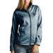 Sporting Kansas City Antigua Women's Golf Full Zip Jacket - Heathered Navy