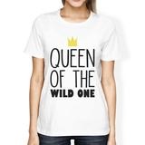 King Queen Wild One Crown Family White Matching Clothes Baby Shower Gift