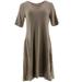 Isaac Mizrahi SOHO French Terry Swing Dress NEW A353736