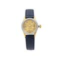 Rolex Datejust Diamond Champagne Dial 18K Gold Automatic Ladies Watch 69278