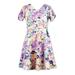 Lots of Love By Speechless Girls Floral Crepe Scuba Dress, Sizes 7-16